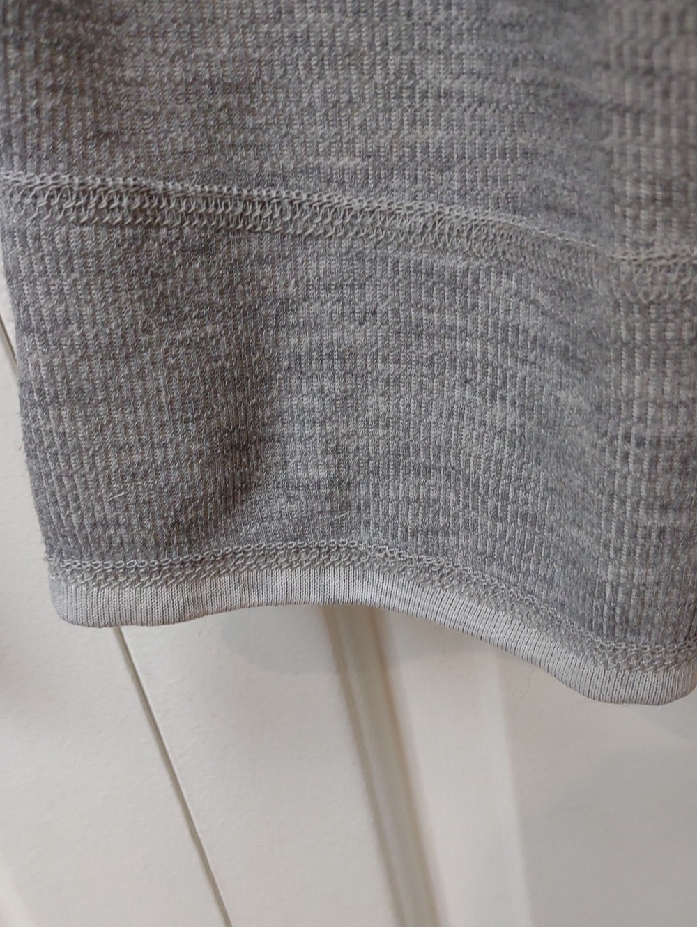 Lands' End Men's Grey Waffle Knit Thermal Lounge Pants Long Underwear - Picture 4 of 8